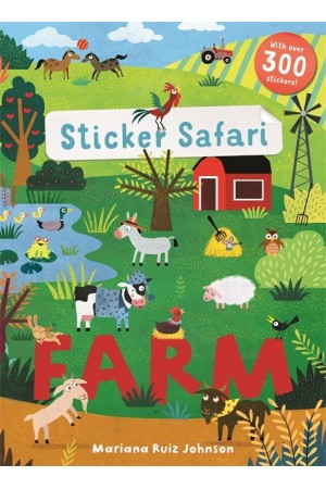 Sticker Safari Farm Paperback